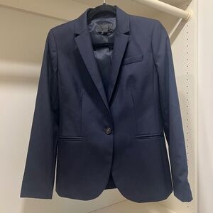 Women’s Jcrew navy suit blazer 1035 super fine